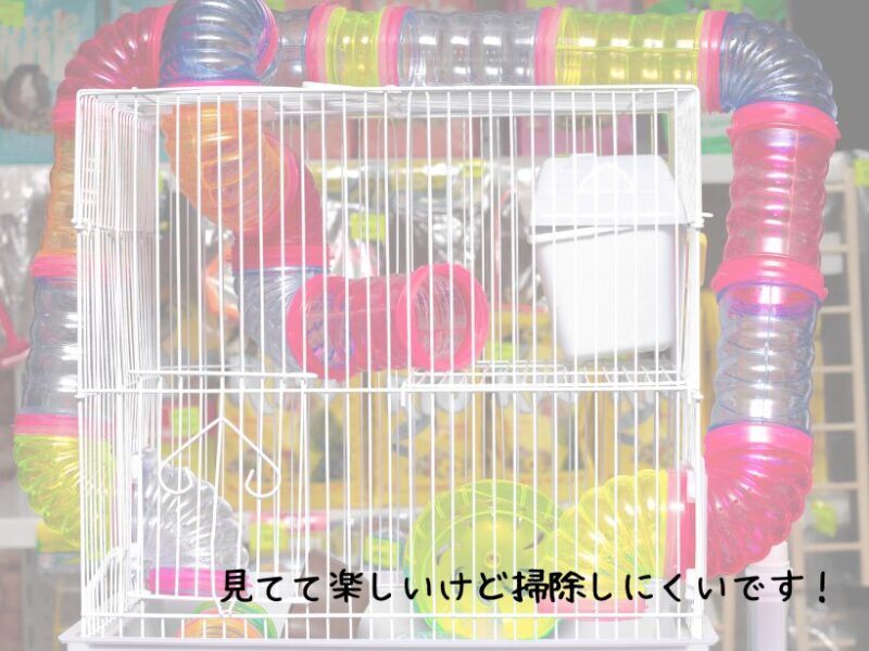 使わないほうがいいハムスターケージ
